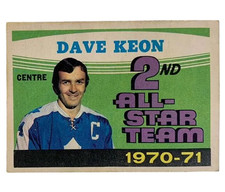 1971-72 O-Pee-Chee Dave Keon #259 2nd Team All-Star Toronto Maple Leafs EX-MT 6