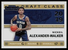 2019-20 Panini Contenders Draft Class Nickeil Alexander-Walker Rookie Card #17