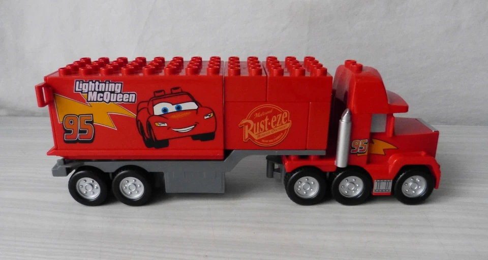 #Lego Duplo# Disney Pixar Cars / Set 5816 Mack's road trip & 5817 Agent Martin - Photo 4/4