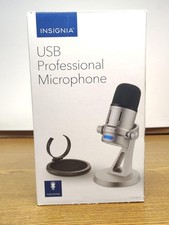 Insignia Podcasting USB Microphone NS-PAUBMD8 Cardioid Omnidirection SB1126511