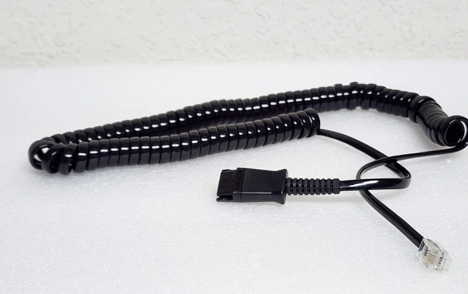 Plantronics QD cable 26716-01 for Plantronics M22 M12 M10 MX10 replacement cord - Image 2 of 3