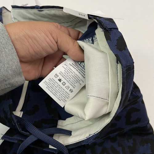 $95 Mens Size 38 Nike SB Kearny Ripstop Leopard 10" Cargo Shorts FQ4946-410 Blue - Picture 11 of 21