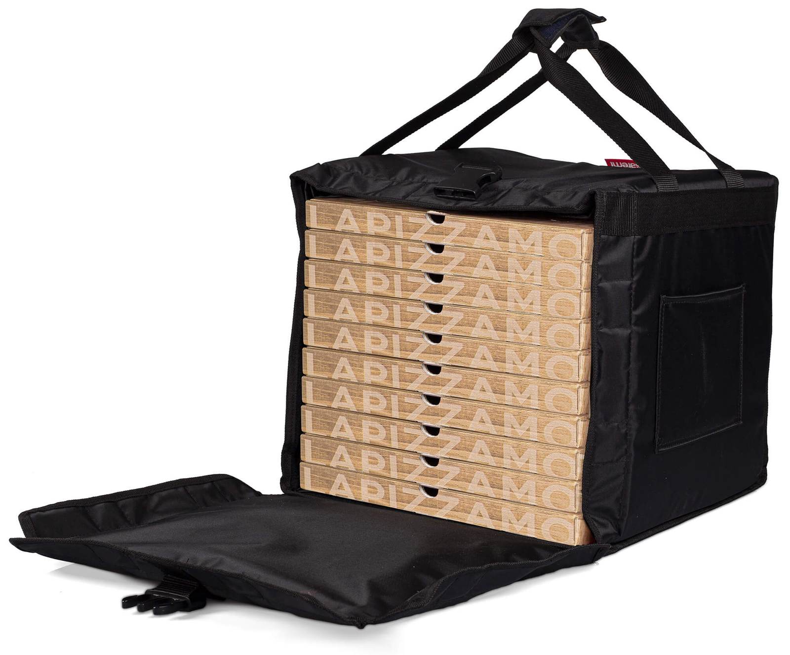 Borsa Termica Rigida Magnetica Porta Pizze da Asporto 10 Cartoni Safemi