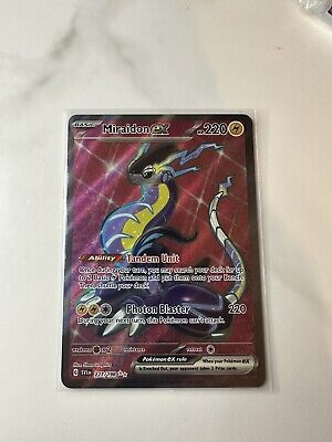 Pokemon - Miraidon ex 227/198 - Escarlata y violeta - Ultra Raro - Holo  Full Art