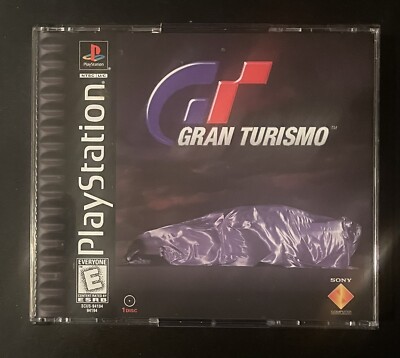 Gran Tourismo PS1 Game CD Case And Manual