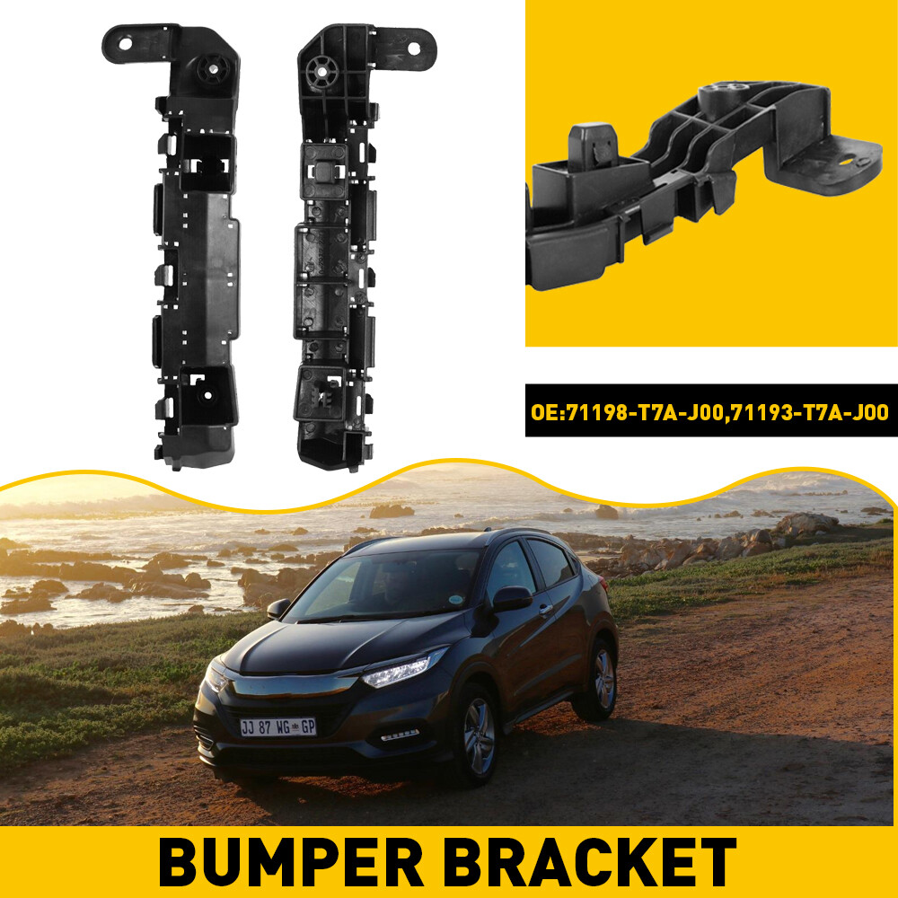 Honda HR-V 2016-2021 Front Bumper Retainer Bracket Support Holder 2Pcs Set