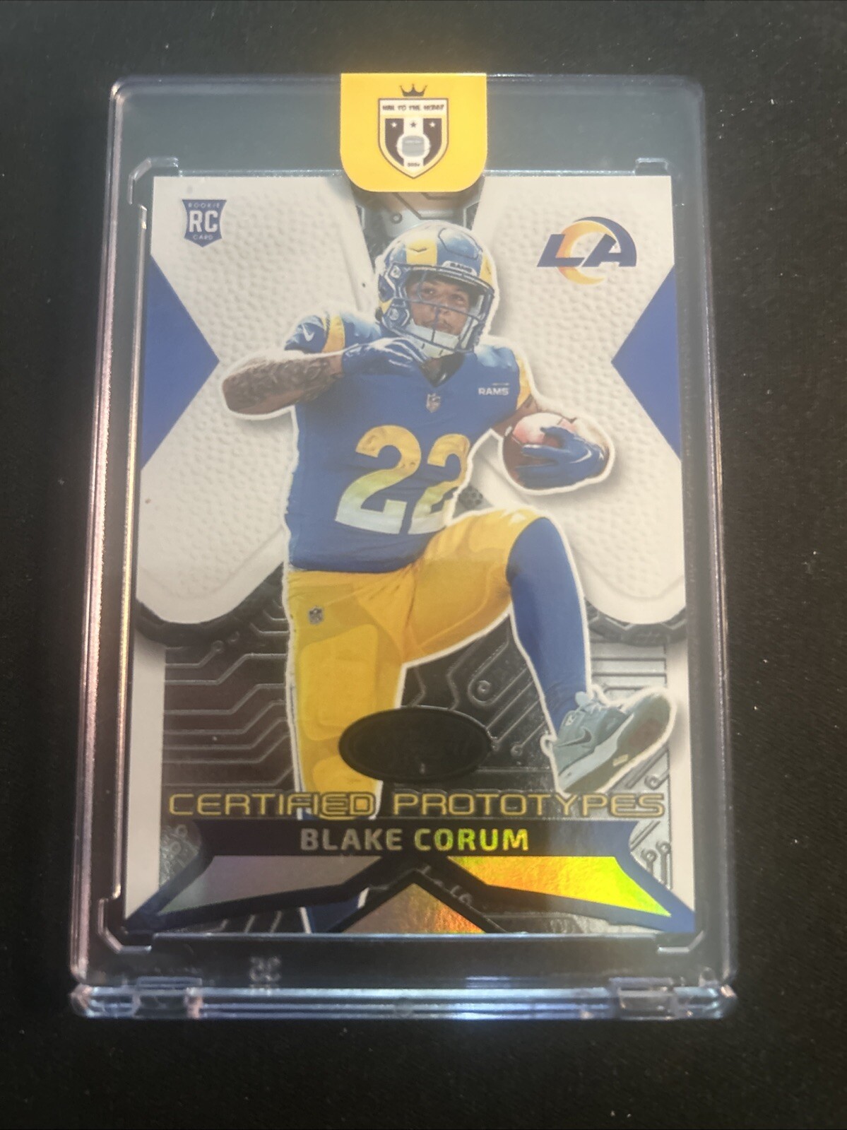 2024 Panini Certified Blake Corum Prototypes SSP Case Hit