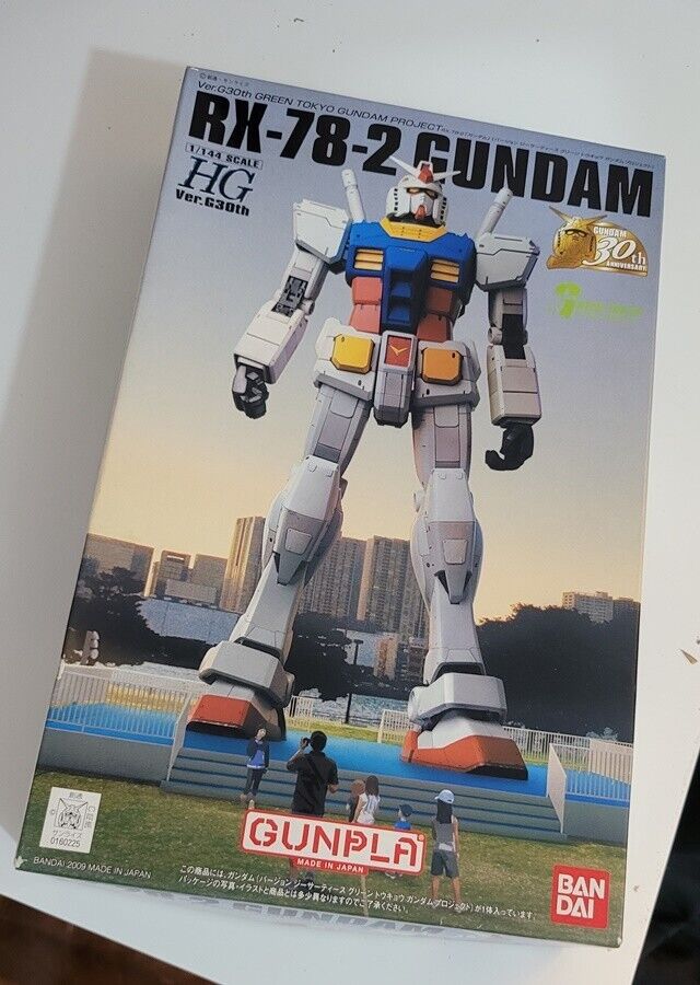 RX-78-2 GUNDAM Ver.G30th GREEN TOKYO GUNDAM PROJECT BANDAI RX-78-2 GUNDAM Ver.G30th GREEN TOKYO GUNDAM PROJECT BANDAI