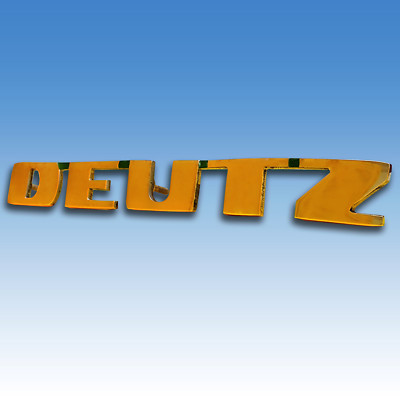 DEUTZ Haubenschriftzug Schriftzug  D15  D25  D30  D40  D50 Emblem  03221207