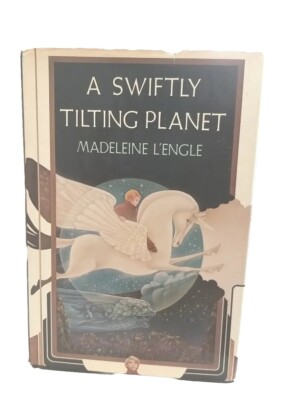 A SWIFTLY TILTED PLANET Madeleine L'Engle HB/DJ 1978 First Printing Vintage1st