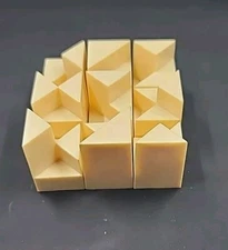 Puzzle Mind Boggling Brain Teaser 1982 On the Level Mag-nif 1st Edition