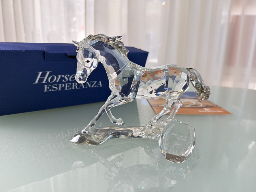 Swarovski Figurine 5004728 Horse Esperanza 19.9 x 6 x 12.2 cm