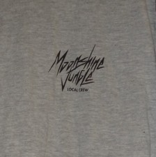 Bruno Mars Moonshine Jungle Tour Local Crew Backstage Concert T Shirt XL Grey