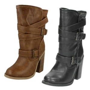 botas media caña mujer