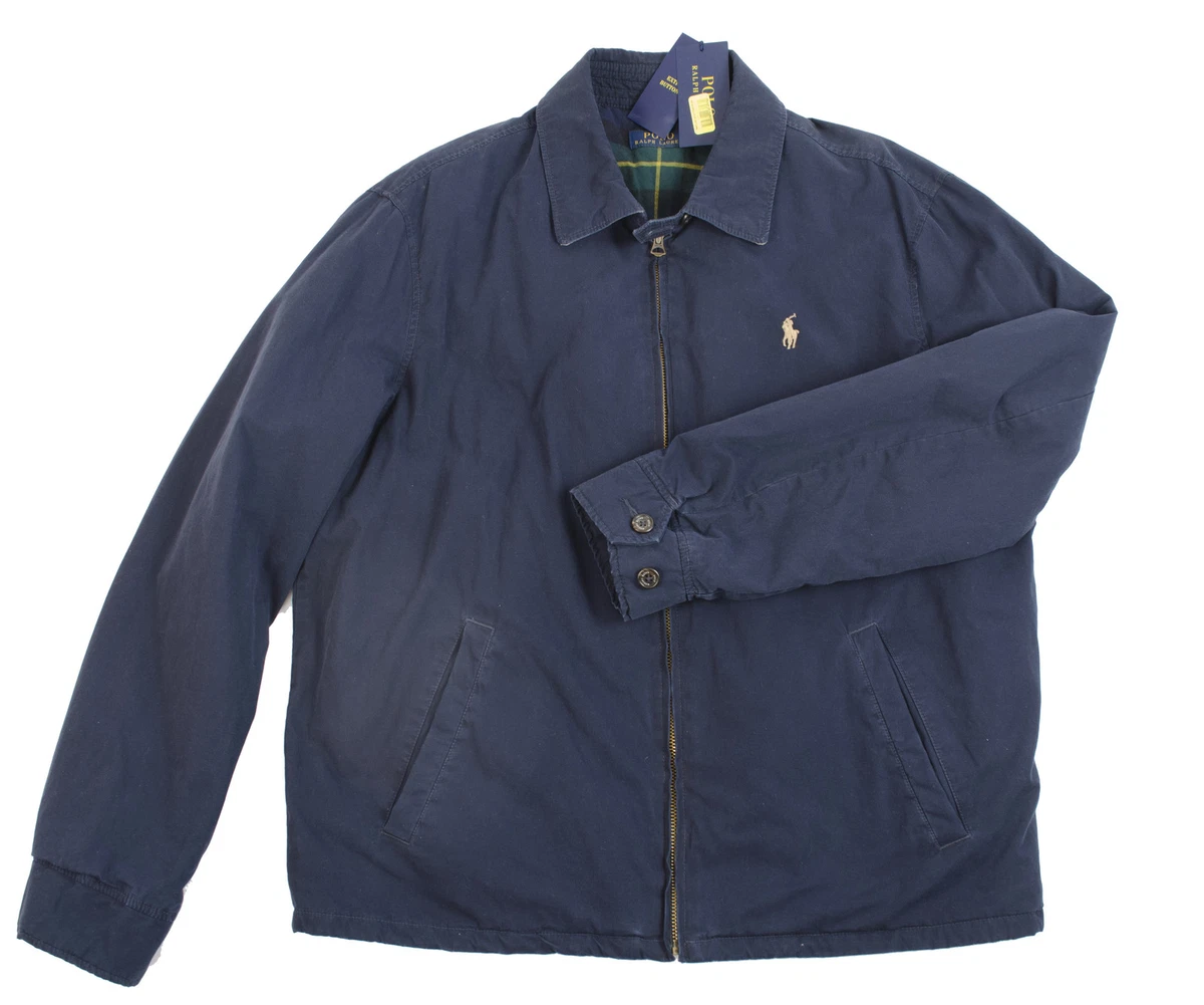 POLO RALPH LAUREN BIG TALL LANDON WINDBREAKER AVIATOR NAVY PONY JACKET Multisize |