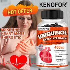 Coenzyme Q10 Natural Heart Protector, enhancing myocardial vitality 60 Capsules