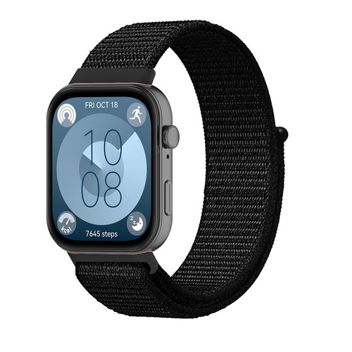 Nylon Loop Strap For Huawei Watch Fit 3/Fit 4/4Pro Breathable Bracelet Wristband - Picture 12 of 53