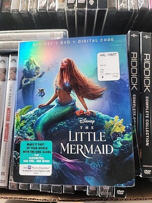 The Little Mermaid (Blu-ray, 2023) 786936898484|
