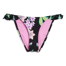NWT Topshop Floral Frill Bikini Bottoms