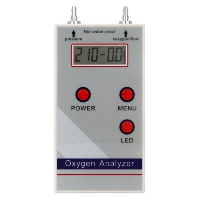 #ad #ad Ultrasonic Oxygen Meter O2 Flow Pressure Digital Readout Oxygen Analyzer $155.00
