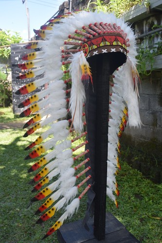 Warbonnet Goose Large Hat Real Feather 