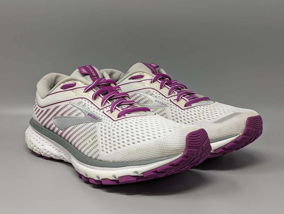 Brooks Women's Ghost 12 1203051B186 White Running Shoes Sneakers