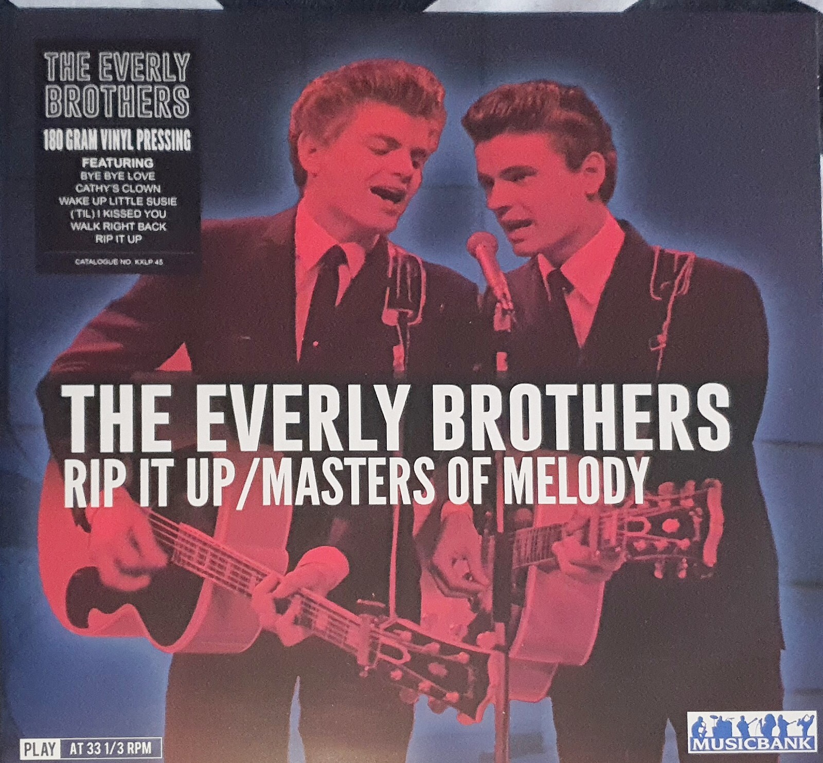 THE EVERLY BROTHERS RIP IT UP / MASTERS OF MELODY NEW 180G NEW 