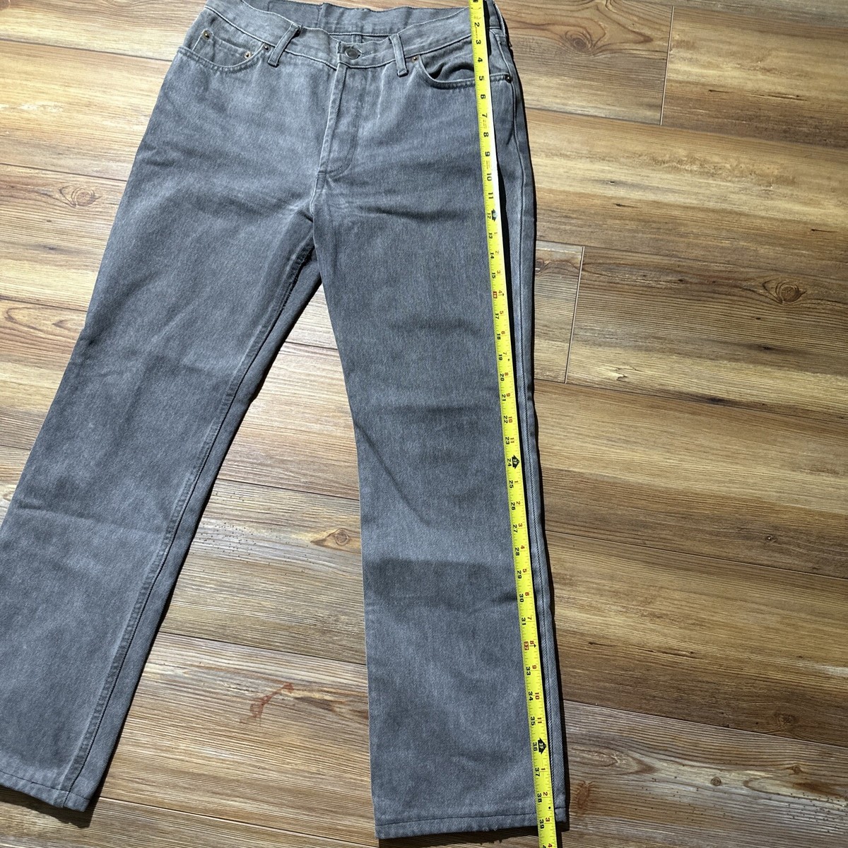 Vtg 90s USA Levis 501 Men's Tag W33 L34 L Faded Black Jeans Vtg 90s USA Levis 501 Men's Tag W33 L34 L Faded Black Jeans