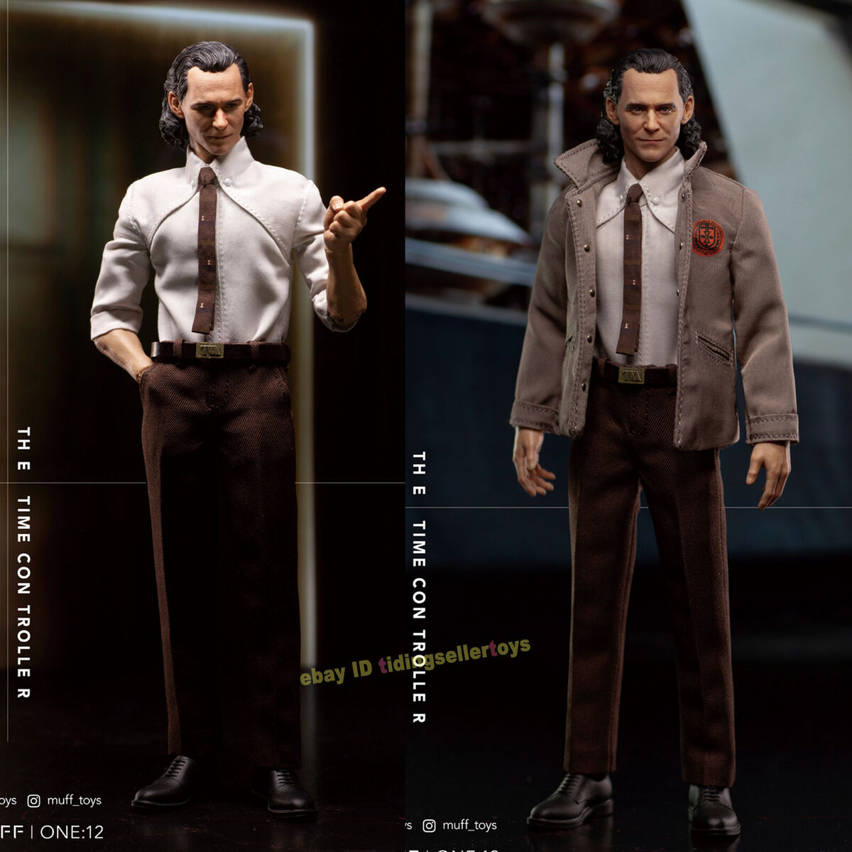 MUFF TOYS Loki The Time Controller TOM HIDDLESTON 1/12 MUFF TOYS Loki The Time Controller TOM HIDDLESTON 1/12