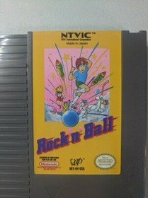 Rock 'n' Ball Nintendo NES Authentic OEM Game Cartridge Only - Tested