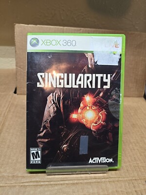 Singularity Microsoft Xbox 360 Complete CIB w/ Manual Tested & Works