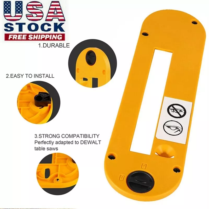 Dewalt dwe7491 sale dado throat plate