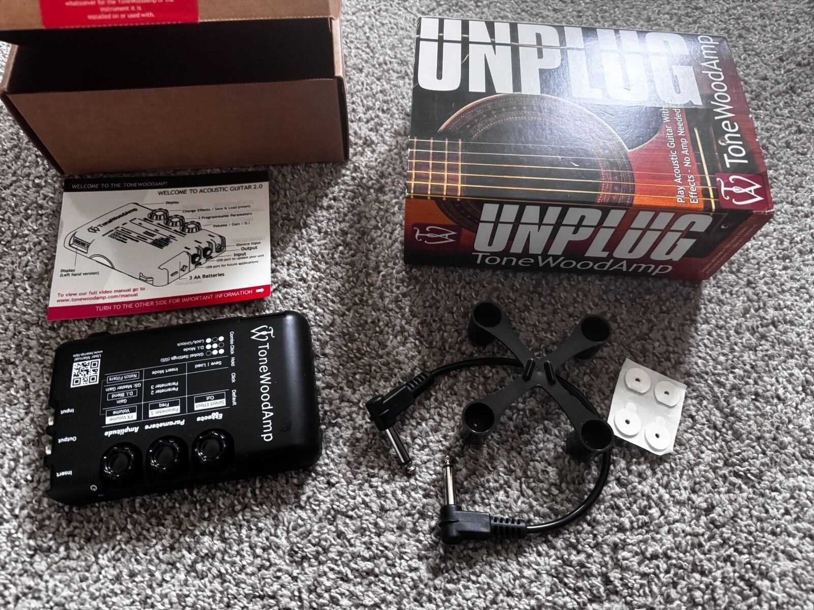 ToneWoodAmp Solo Acoustic Guitar Amplifier With extra XBraces eBay