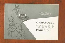 KODAK CAROUSEL 750 INSTRUCTION BOOK/33114
