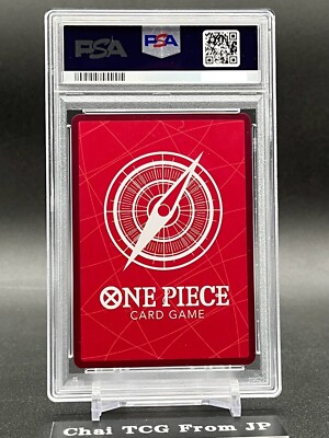 PSA 10 Monkey D Luffy ST13-003 Black White Alt Art One Piece Card