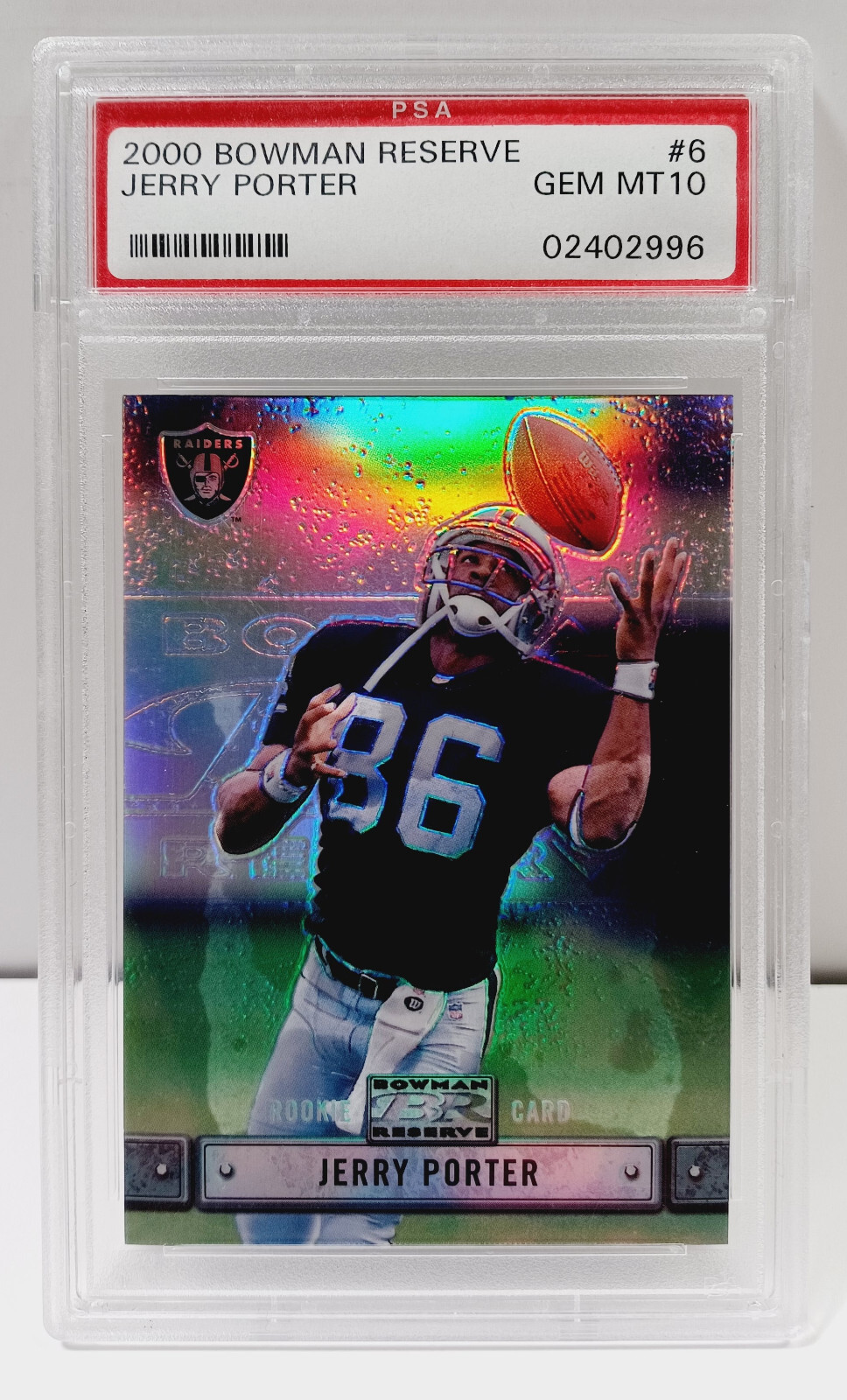 Jerry Porter Bowman Reserve #6 Base