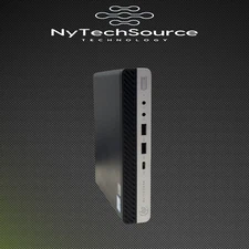 LOTx20 HP EliteDesk 800 G3 DM Mini Intel i5-6500T 8GB No Caddy Antenna HDD