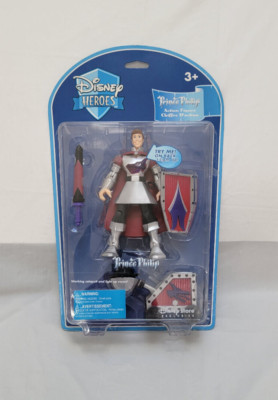 NIB VTG Disney Store Exclusive - Heroes Prince Phillip Action Figure Accessories
