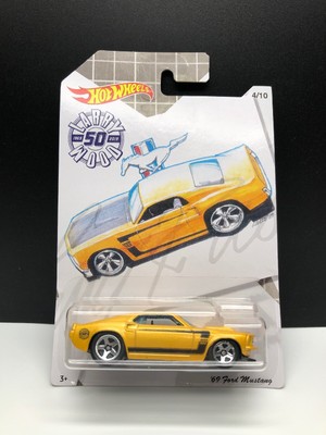 larry woods 50th anniversary hot wheels