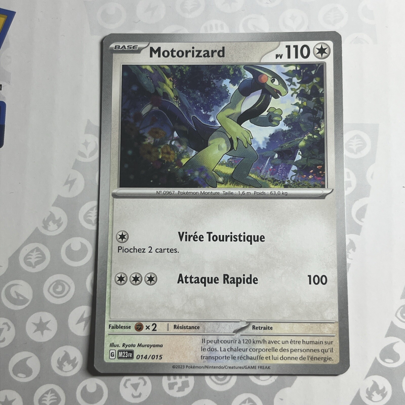 014/015 Motorizard - Mc Donald’s 2023 - Pokemon Card