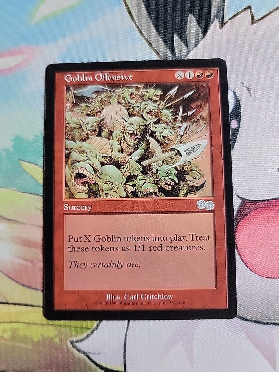MTG Goblin Offensive Urza's Saga 192/335 Regular Uncommon W1
