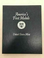 America's First Medals United States Mint 11 Piece Collection Coin Display Album