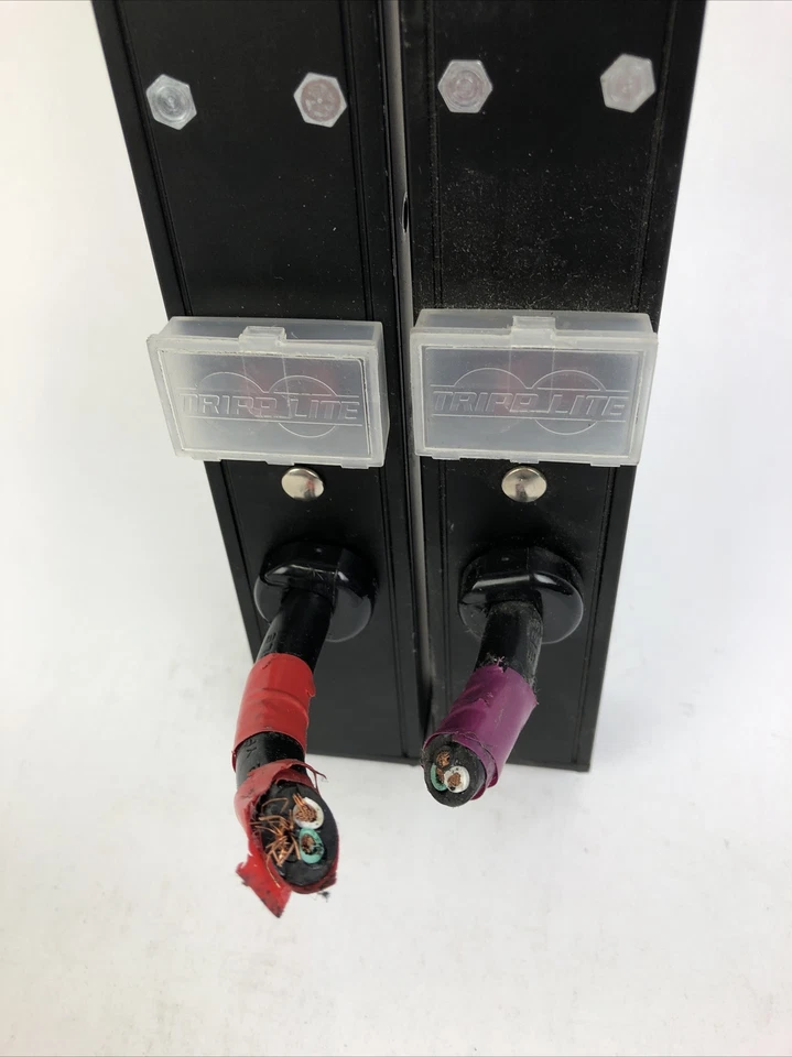 LOT of 2  Tripp Lite PDU Metered 120V 20A 28 Outlet PDUMV20- NEEDS CORD LOOK - Image 3 of 4