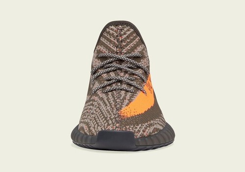 Adidas Yeezy Boost 350 V2 Carbon Beluga HQ7045 SIZE 9 - Picture 2 of 5