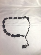LADIES VINTAGE HEAVY ORNATE METAL BELT