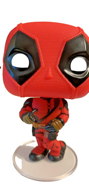 Marvel Deadpool Figur Funko POP Style 3D Druck / Sammlerfigur Top Zustand