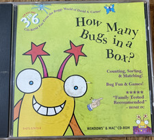 How Many Bugs In A Box PC CD Rom-Rare Vintage-SHIPS N 24 HOURS