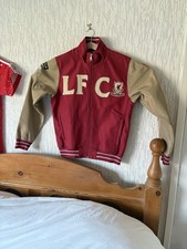 Rare Liverpool Football Club Jacket/ Bomber Varsity/ Medium/ VGC / YNWA LFC