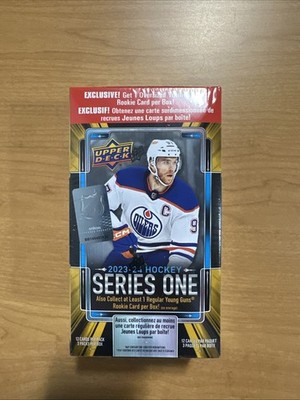 2023-24 Upper Deck Series 1 Hockey 3-Pack Blaster Box (Oversized Young Guns)