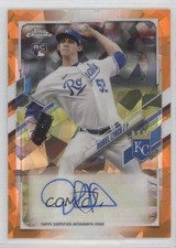 2021 Chrome Update Sapphire Edition Rookie Orange 3/25 Daniel Lynch Auto f3p